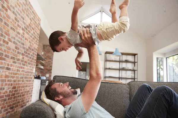 Father And Son Having Fun — Stock Photo, Image