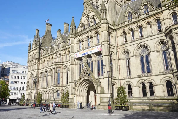 Edificio del Ayuntamiento de Manchester — Foto de Stock