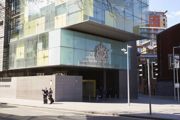 Centro de Justiça Civil de Manchester — Fotografia de Stock