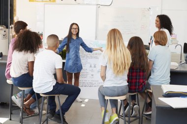 Middle School Teacher — Stock Image