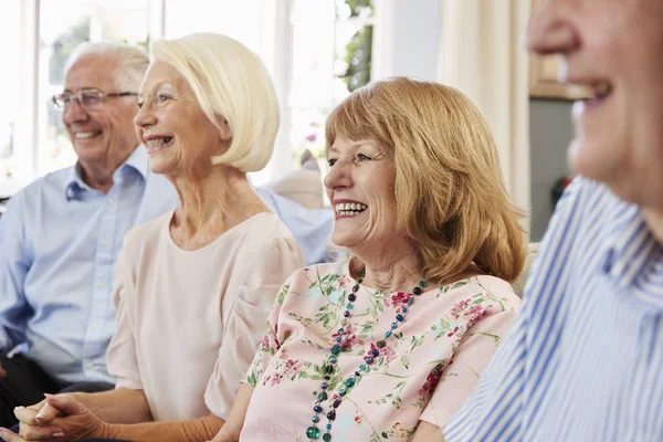 Skupina Senior přátel relaxační — Stock fotografie