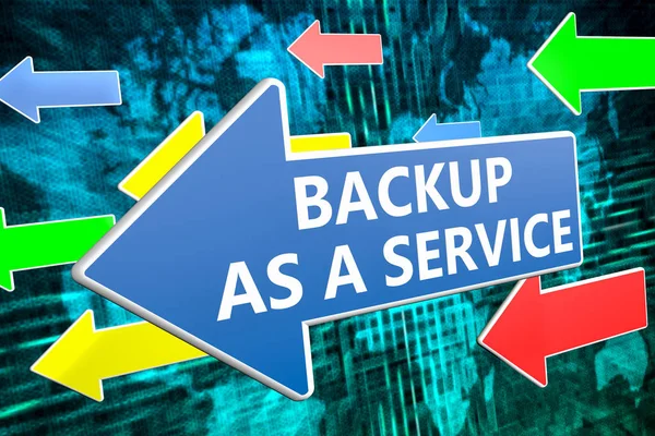 Backup as a Servie — Stock Photo, Image