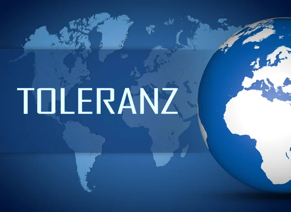 Toleranz text concept — Stock Photo, Image