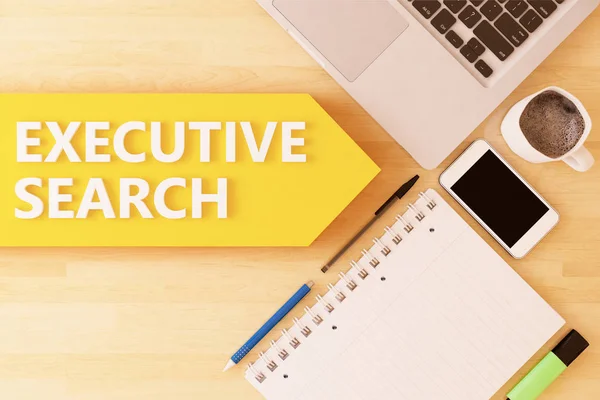 Executive Search text koncept — Stockfoto
