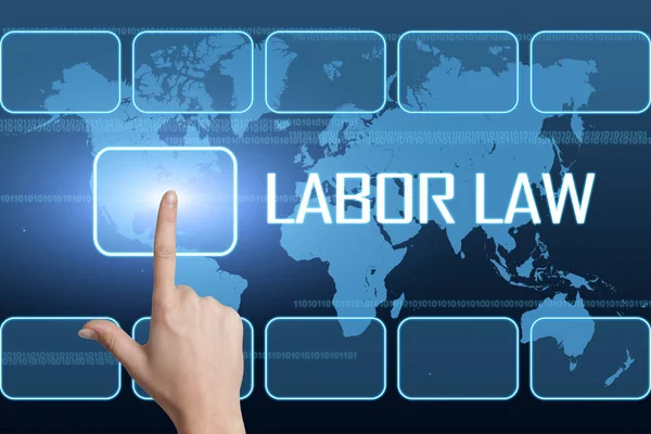 Labor Law tekst concept — Stockfoto