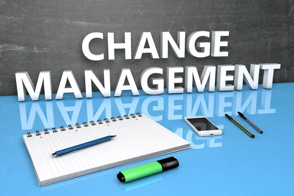 Change Management text concept — Stock Photo, Image