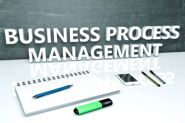 Business Process Management text koncept — Stockfoto