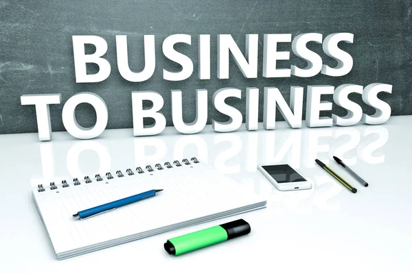 Concept de texte Business to Business — Photo