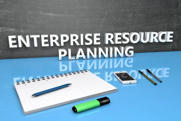 Planeamento de recursos empresariais — Fotografia de Stock