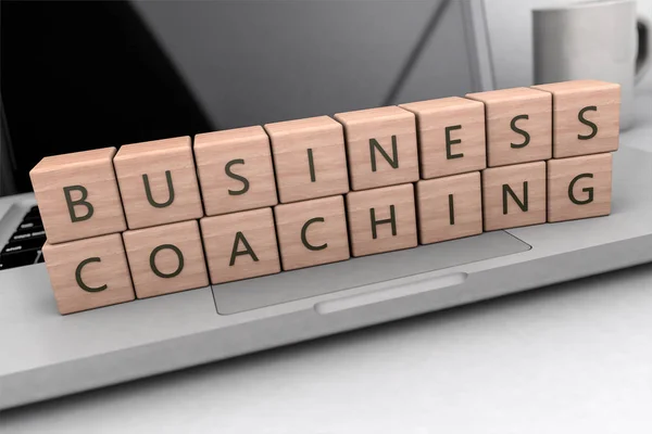 Business Coaching concetto di testo — Foto Stock