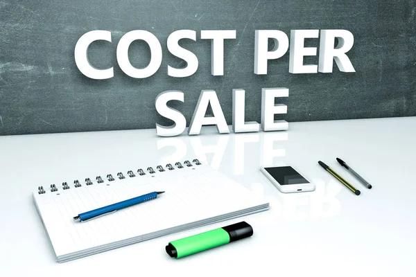 Cost per Sale — Stock Photo, Image