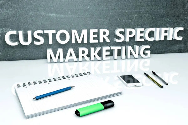 Marketing specifico per il cliente — Foto Stock