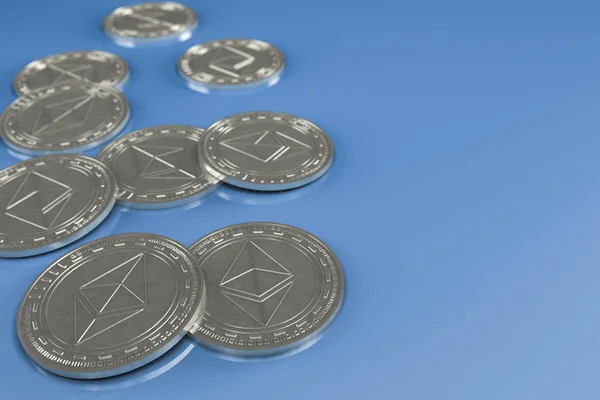 Ethereum κέρματα έννοια — Φωτογραφία Αρχείου