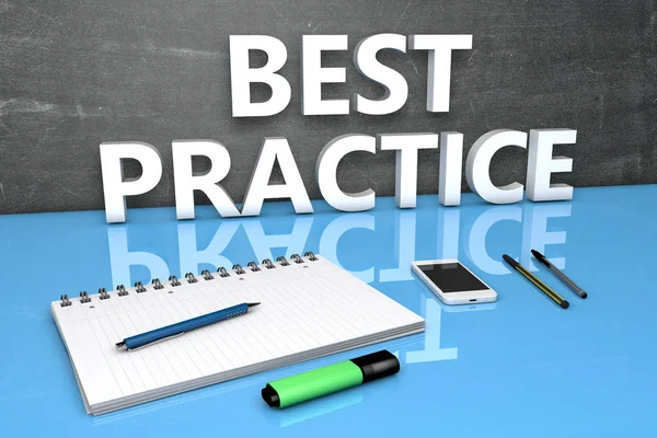 Best Practice text concept — Stock Photo, Image