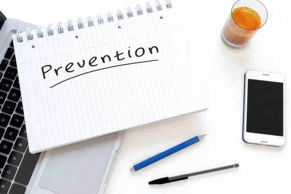 Prevention text concept — Stock Photo, Image