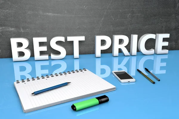 Best Price text concept — Stock Photo, Image
