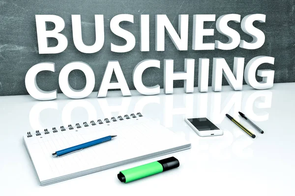 Business Coaching concetto di testo — Foto Stock
