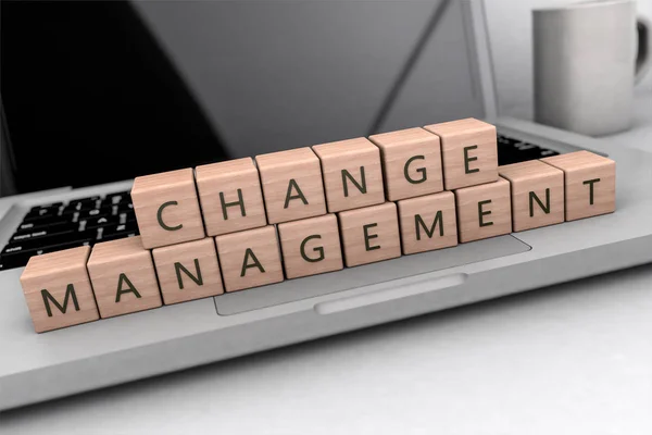 Change Management text concept — Stock Photo, Image