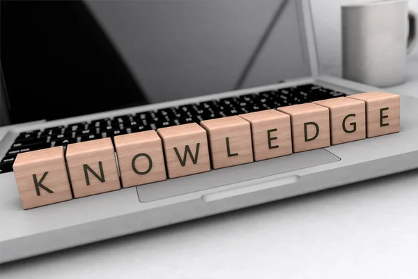 Knowledge text concept — Stock Photo, Image