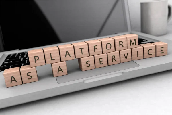 Plataforma como serviço — Fotografia de Stock