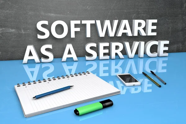 Software as a Service — Stock Photo, Image