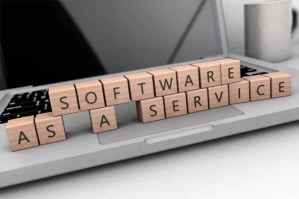 Software as a Service — Stock Photo, Image