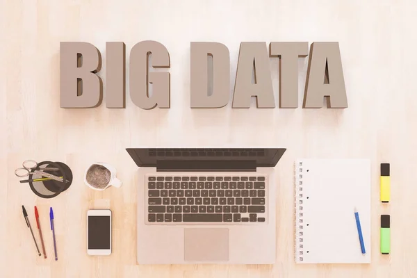 Big Data teksti käsite — kuvapankkivalokuva