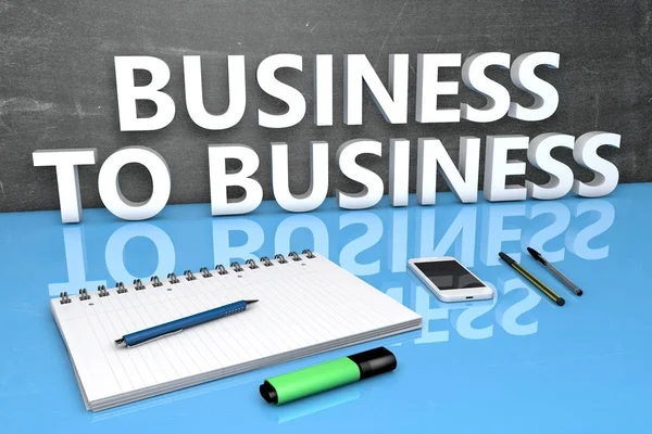 Business to Business — Stock Photo, Image