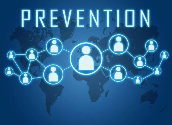 Prevention text concept — Stock Photo, Image