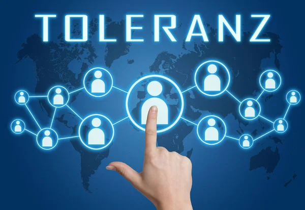 Toleranz metin kavramı — Stok fotoğraf