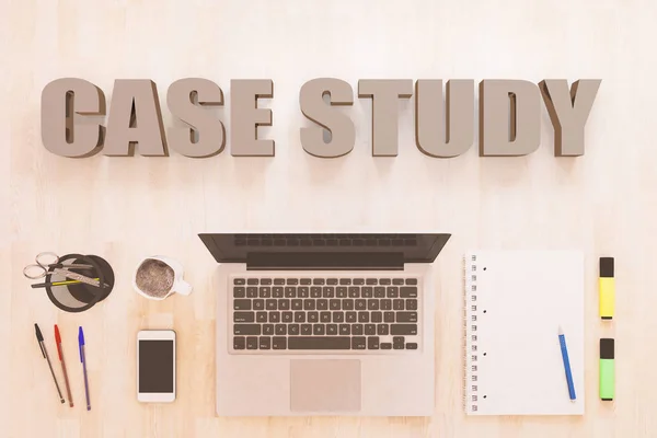 Case Study text concept — Stock Photo, Image