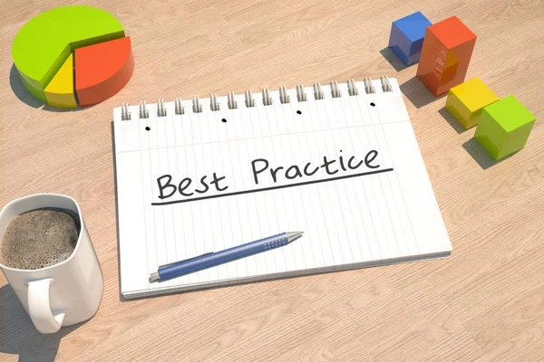 Best Practice text concept — Stock Photo, Image