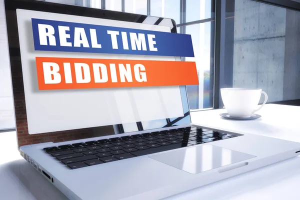 Real Time Bidding — Stock Photo, Image