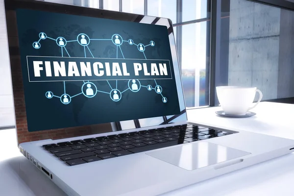 Plan financiero — Foto de Stock