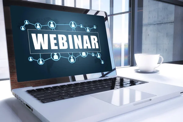 Webinar — Stockfoto