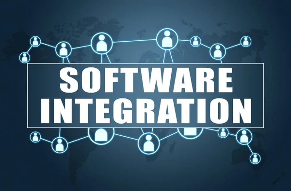 Integração de software — Fotografia de Stock