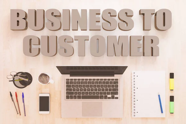 Business to Customer — Stock Photo, Image