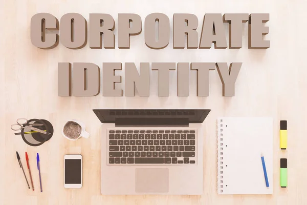 Corporate Identity — Stock Photo, Image