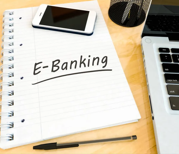 E-Banking — Foto Stock