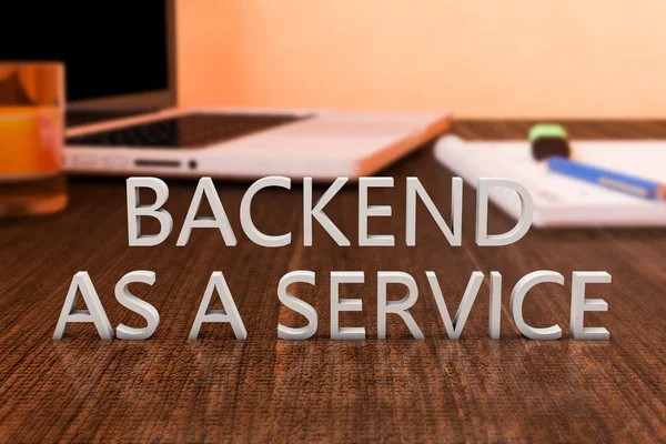 Back-end jako služba — Stock fotografie