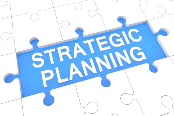 Strategic Planning — Stock Photo, Image