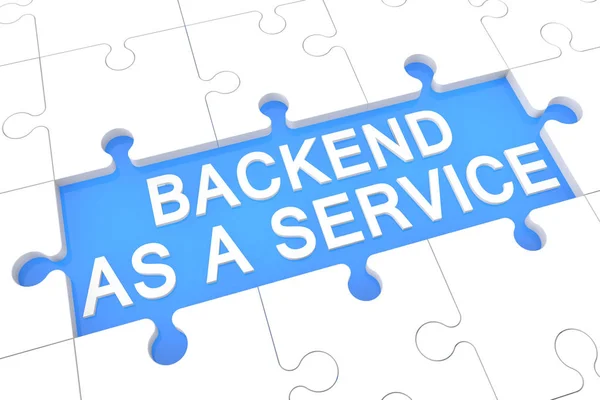 Backend as a Service — Stockfoto