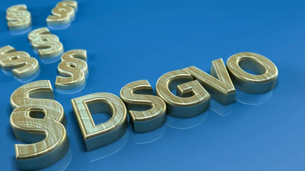 Dsgvo-Konzept — Stockfoto