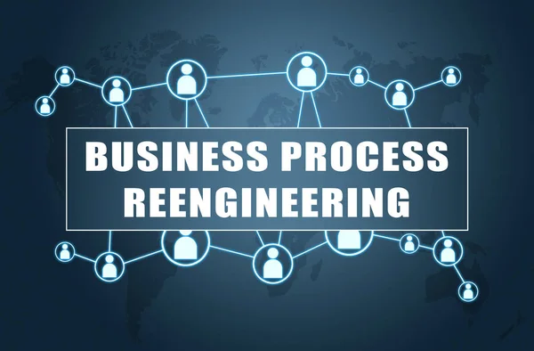 Reingeniería de procesos comerciales — Foto de Stock