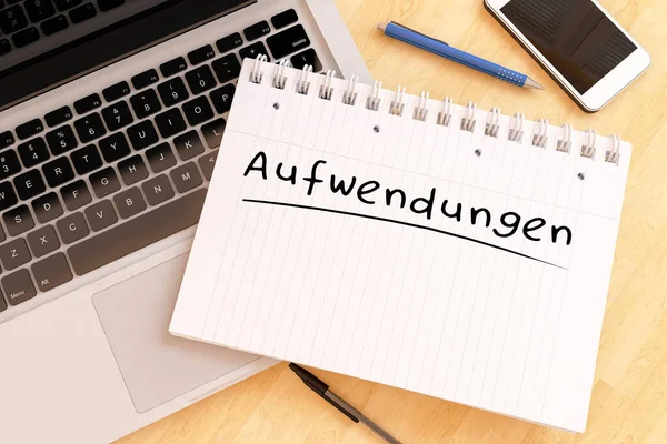 Aufwendungen — Stock fotografie