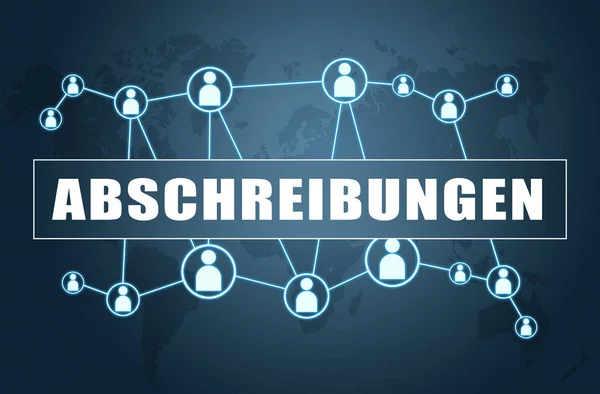 Abschreibungen — Stock Photo, Image