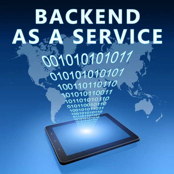 Backend como um serviço — Fotografia de Stock