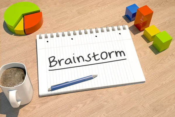 Brainstorm — Fotografia de Stock