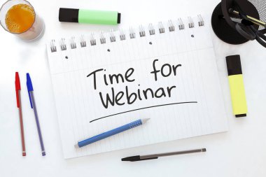 Webinar zamanı