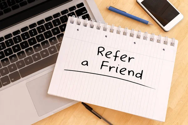 Refer a Friend — Stock Photo, Image